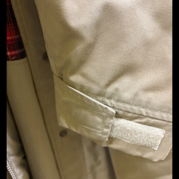Mens Unisex VTG Porsha by Winer Full Length Winter Coat Utility Khaki Sz XLarge - Picture 5 of 10